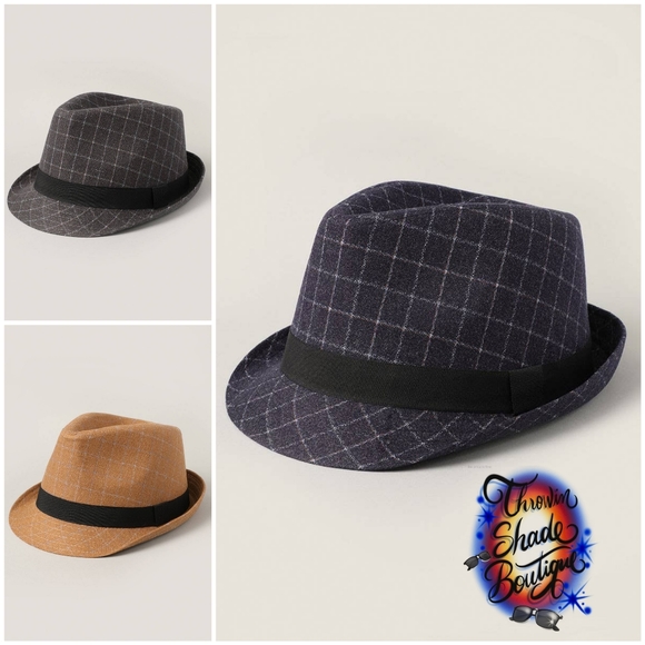 Classic Short Brim Trilby Fedoras - Picture 1 of 3